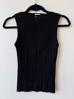 DISSH SIENNA BLACK KNIT TANK